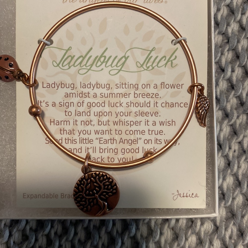 Ladybug bracelet - Picture 3 of 3
